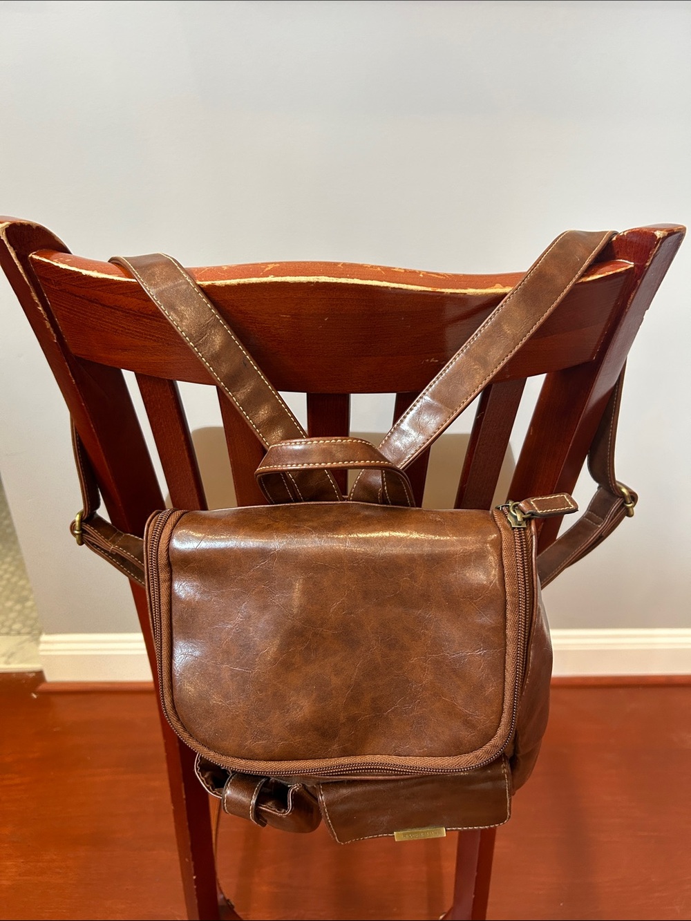 Rosetti Brown Daypack Backpack - Picture 2 of 10